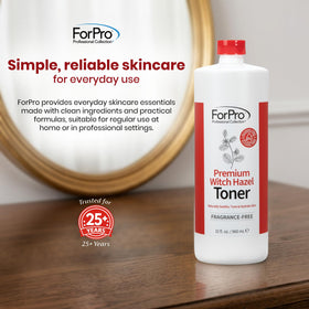 ForPro bottle held in hand to show generous 32 fl oz size
