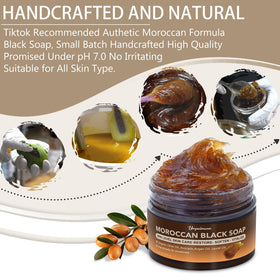 forvirness dark paste texture close-up demonstrating thick creamy consistency and moisturizing oils