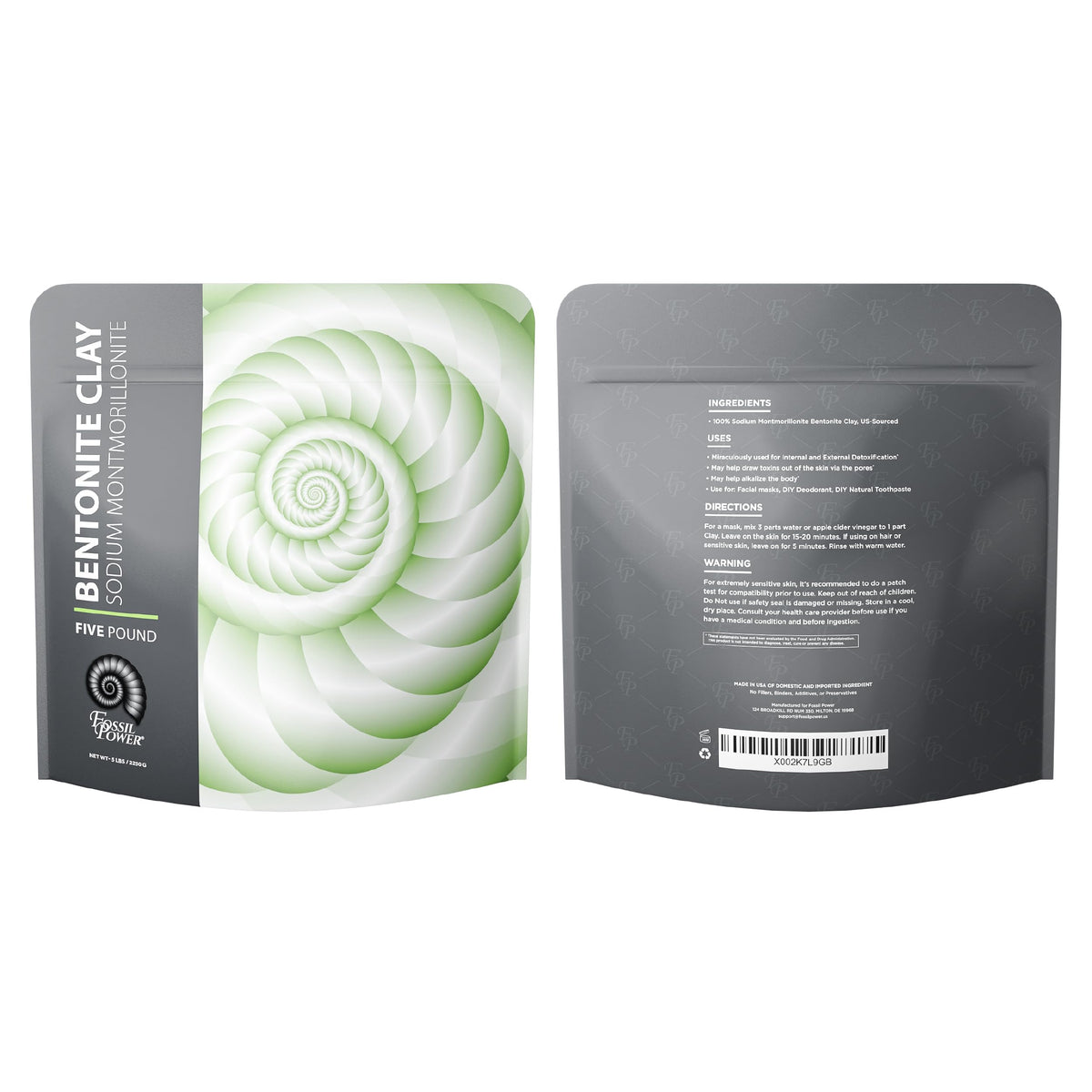 FOSSIL POWER lifestyle bathroom setup showing easy at-home spa use