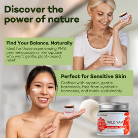 Four Elements 4E open jar showing cream texture and easy spreading benefit