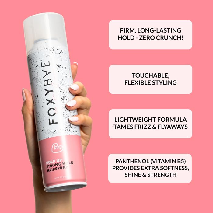 foxybae back label close-up highlighting ingredients and usage benefits