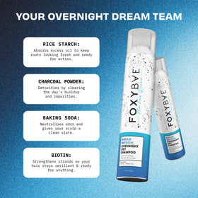 FoxyBae spray nozzle close-up for precise overnight application