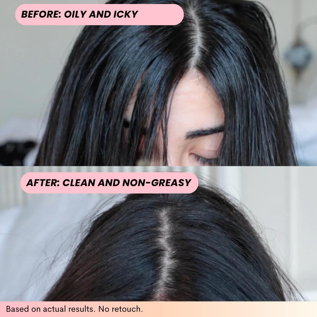 FoxyBae texture with oils highlighting biotin and nourishing oil blend