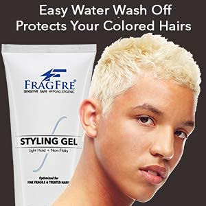 FRAGFRE used on child hair illustrating safe, gentle daily styling