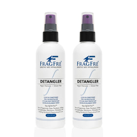 FRAGFRE on color-treated hair reducing frizz and preserving shine