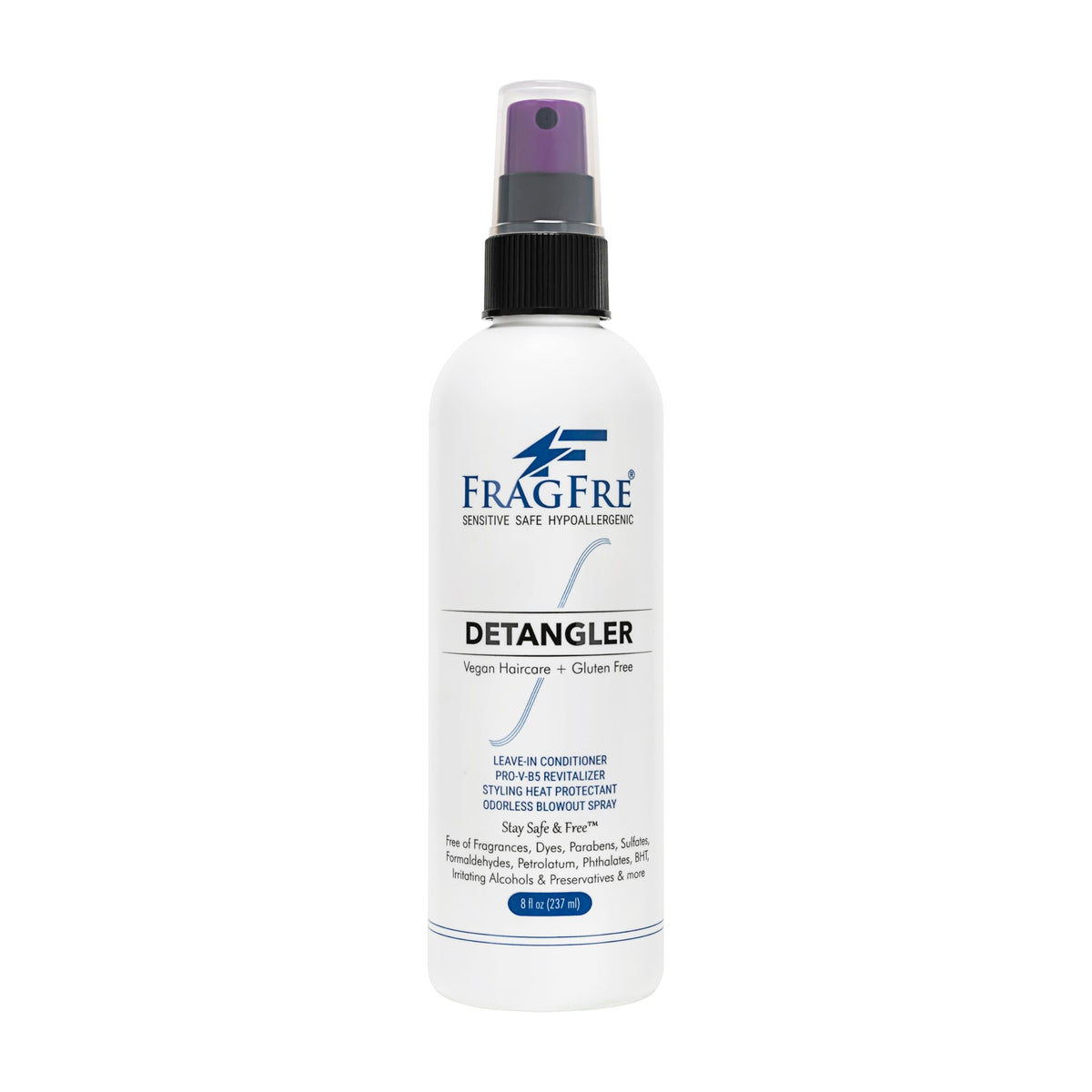 FRAGFRE front bottle 8 oz showing product and benefits