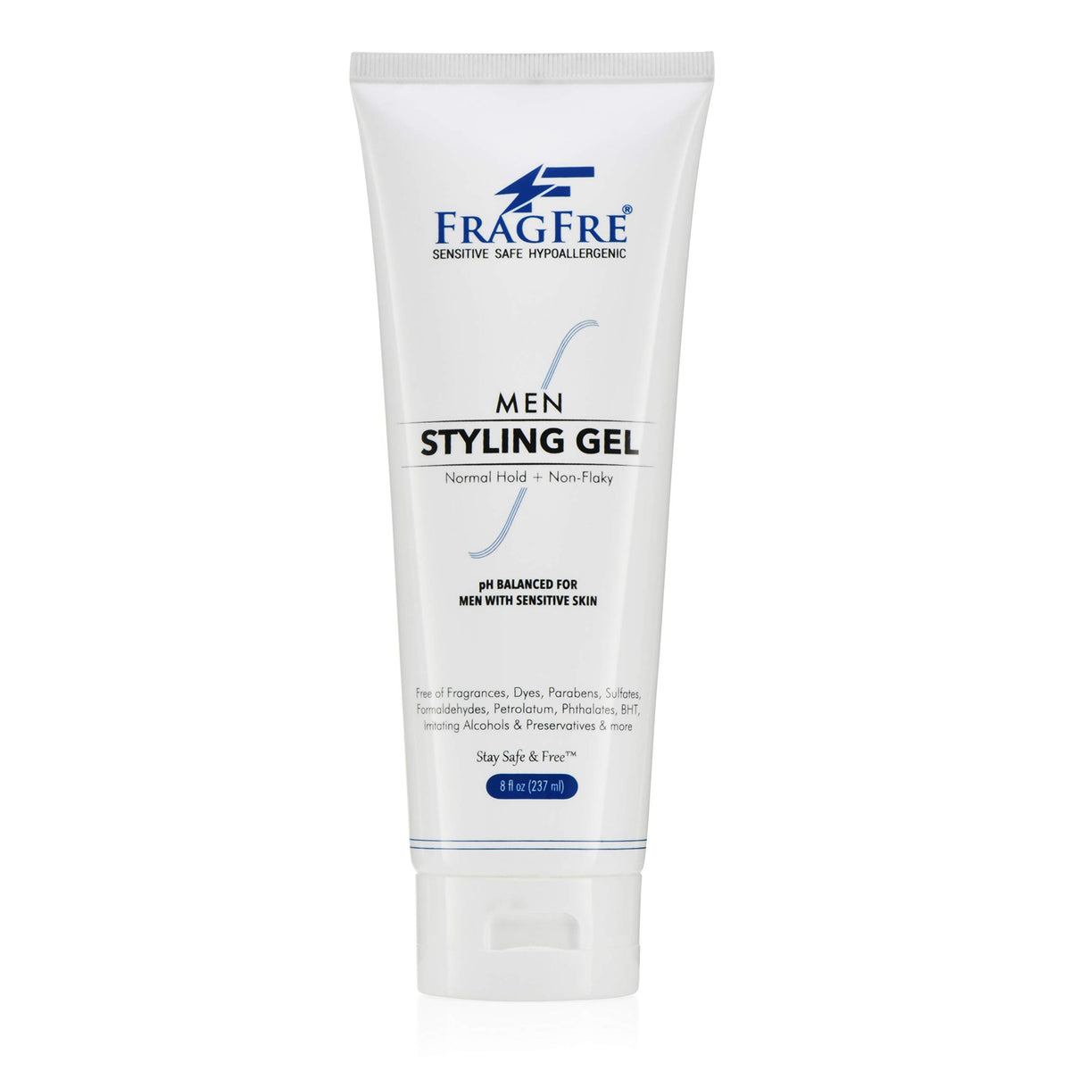 FRAGFRE front label on 8 oz bottle showing unscented benefit