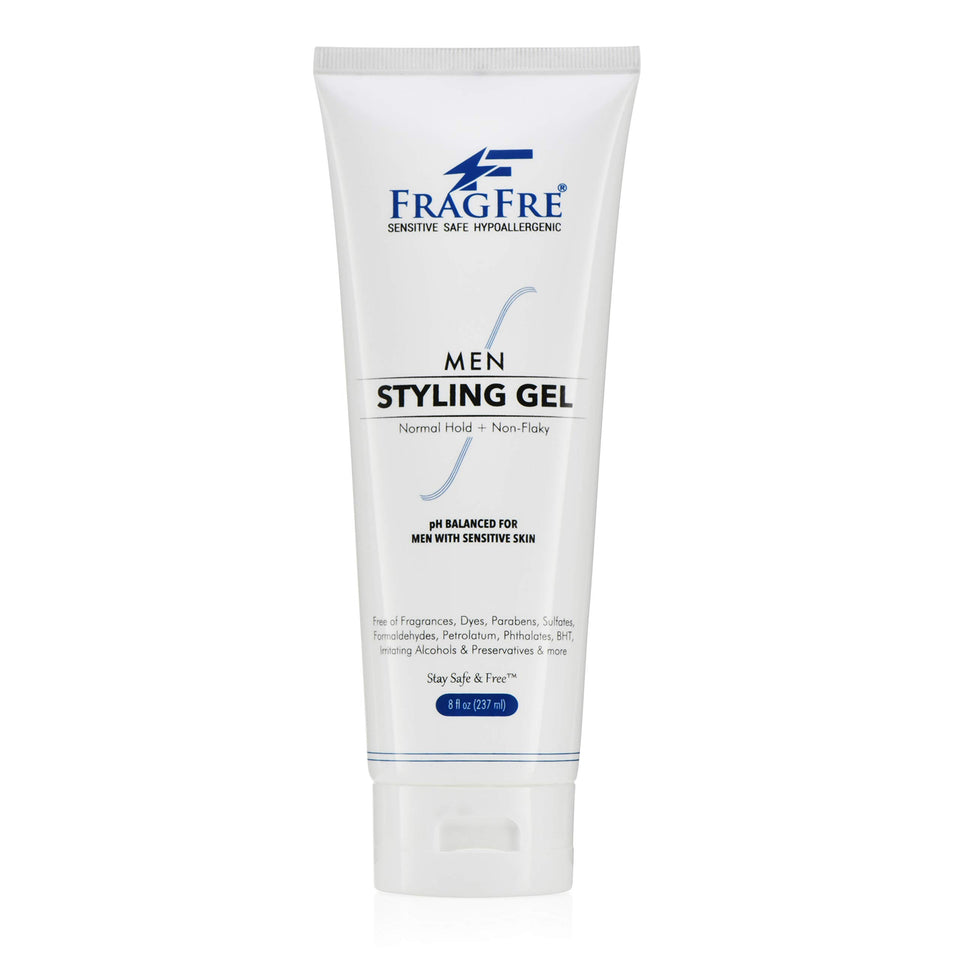 FRAGFRE front label on 8 oz bottle showing unscented benefit