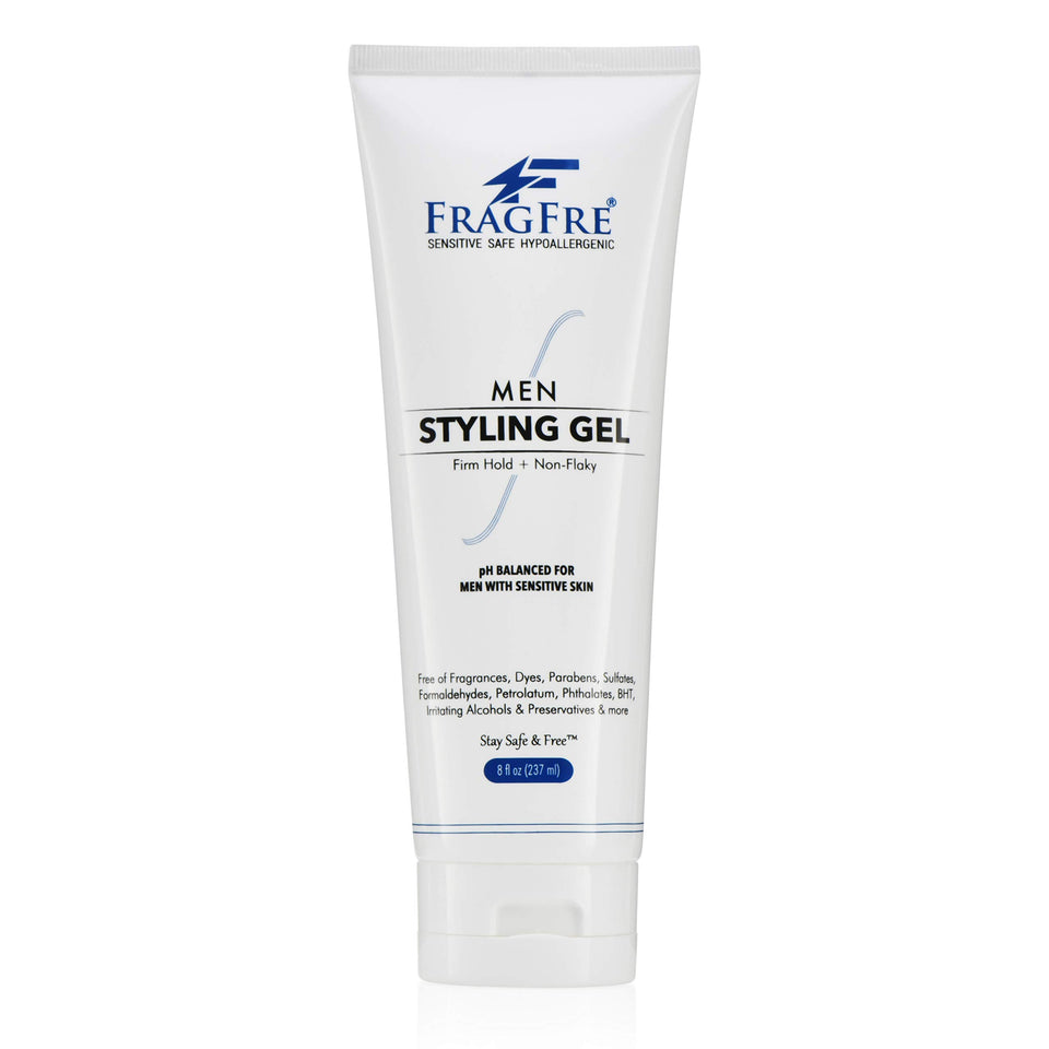 FRAGFRE front jar view showing clean packaging and strong hold gel benefit