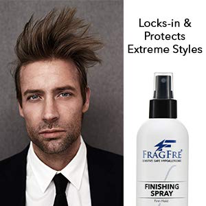 Close-up of FRAGFRE ingredients label emphasizing hypoallergenic formula