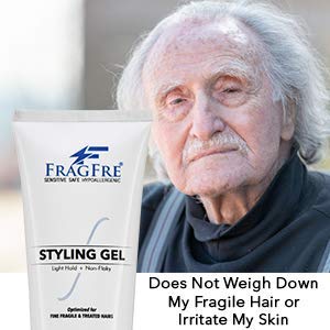 FRAGFRE root lift before and after showing added volume for fine hair
