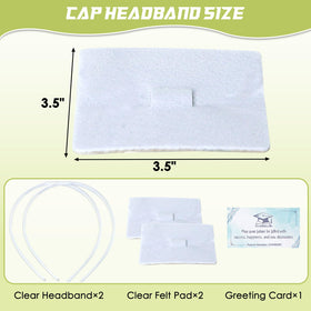 Franimo headband texture and flex demonstrating comfortable fit