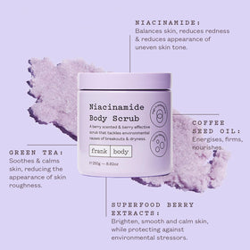 frank body close-up texture of whipped scrub revealing gentle exfoliation