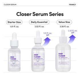 FRANKLY Closer Serum pump dispensing precise dose for easy use