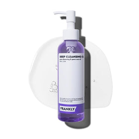 FRANKLY front packaging showing bottle and product name with clear benefits