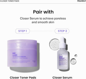 FRANKLY open container with 70 pads visible emphasizing long-lasting supply