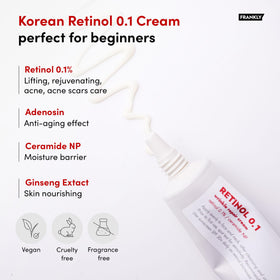 FRANKLY open jar with cream visible to show product depth and applicator ease