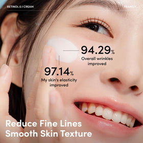 FRANKLY night cream staged on bathroom counter for evening skincare routine
