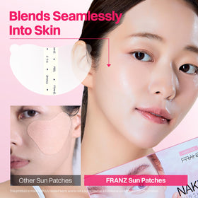 FRANZ step-by-step patch application showing easy placement