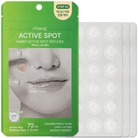 FRANZ front packaging showing 72 patches and resealable pouch for convenience
