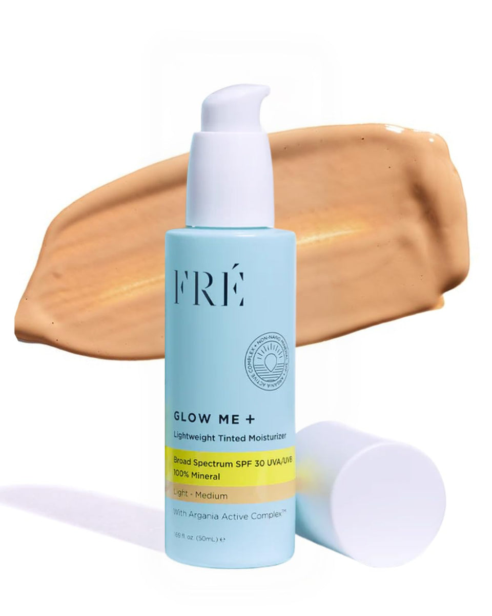 FRÉ front packaging showing tube and label, clear product benefit