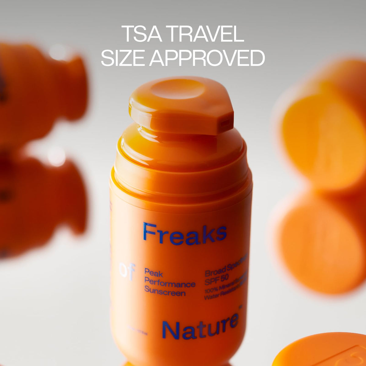 Freaks of Nature next to keys for pocket-sized convenience and travel-ready protection