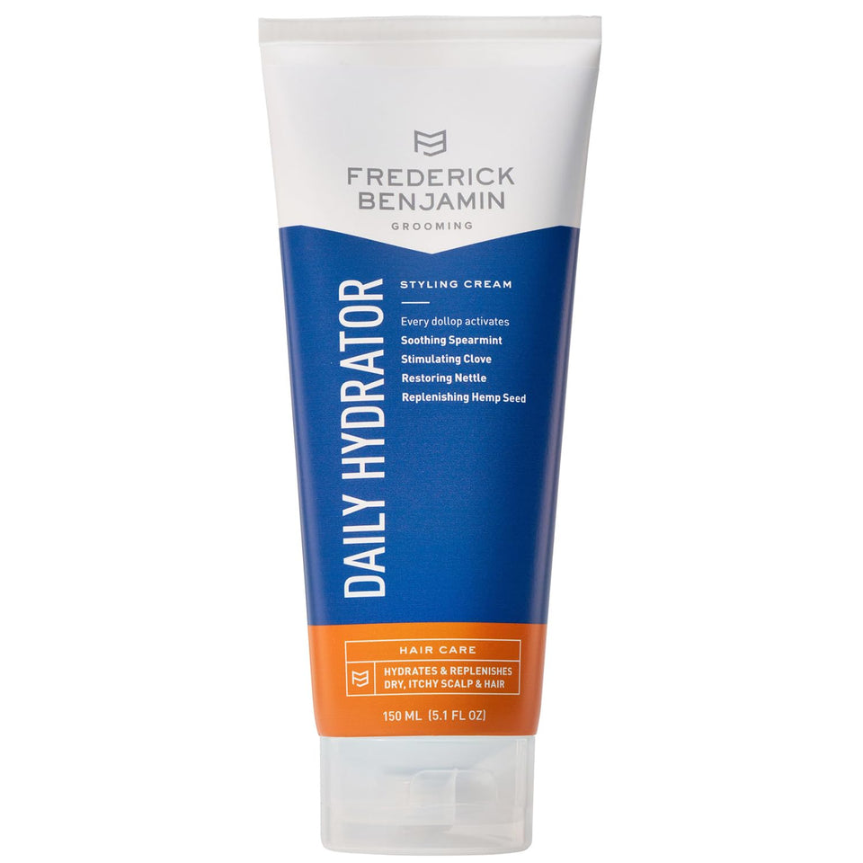 Frederick Benjamin jar front view showing clean packaging and hydration benefit