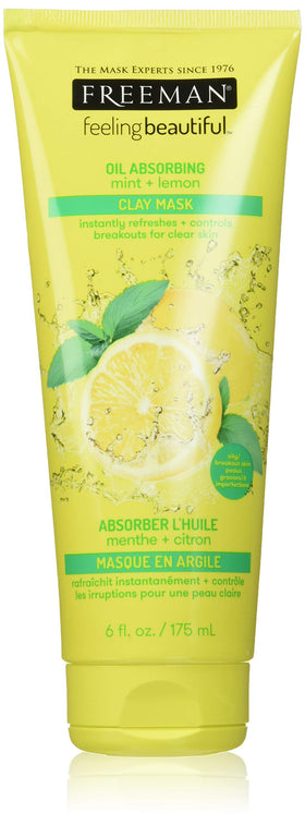 Freeman front tube showing mint and lemon branding and clear product benefit