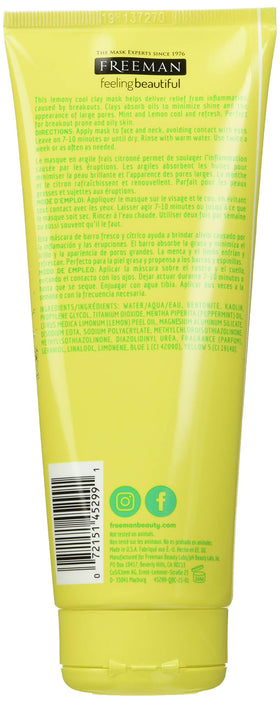 Freeman close-up of mask texture highlighting clay consistency and oil-absorbing effect