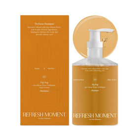 FREEMOMENT front packaging showing 16.9 fl oz bottle and fig-fog scent benefit