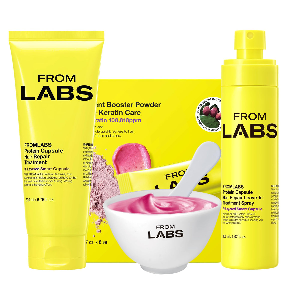 FROMLABS trio front packaging showing kit benefits and neat presentation