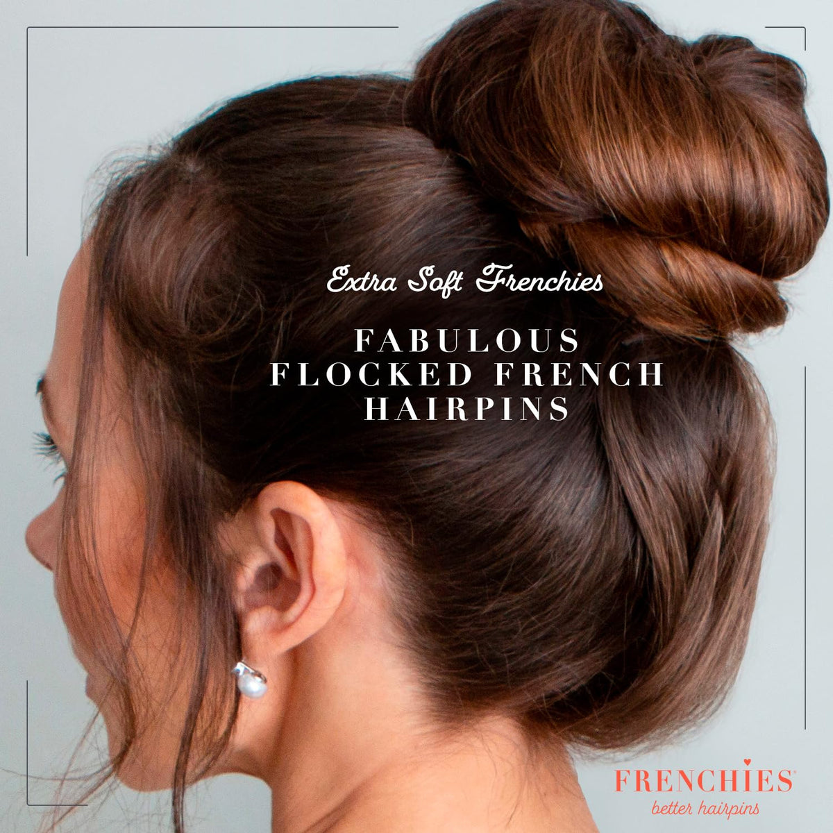Frenchies display of 2" and 3" pin lengths for versatile styling