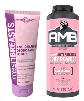 Fresh Body FB Fresh BREASTS front packaging showing compact bottle and travel-ready benefit