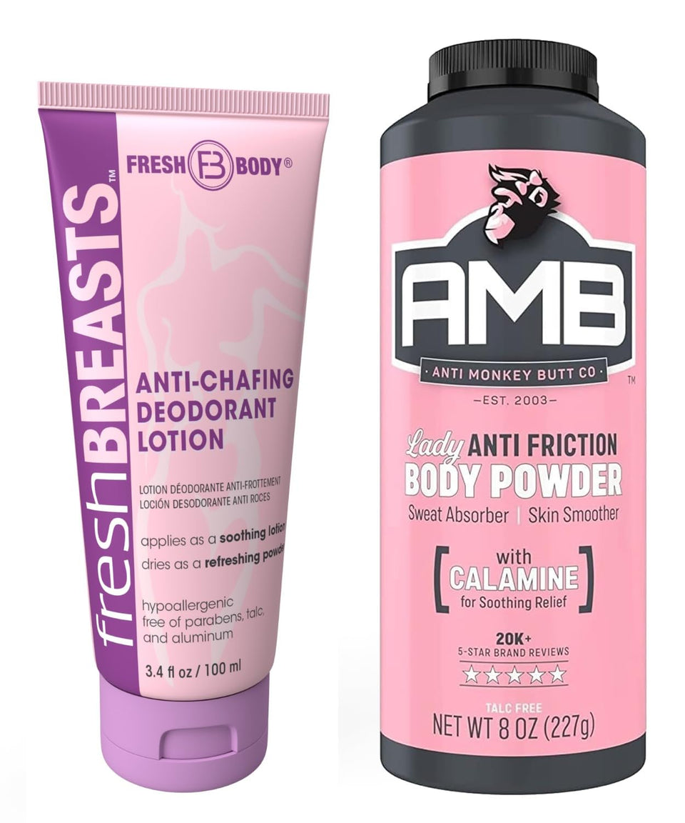 Fresh Body FB Fresh BREASTS front packaging showing compact bottle and travel-ready benefit