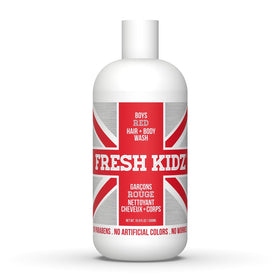 Fresh Kidz front packaging showing bottle and benefits for easy identification