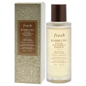 Fresh kombucha essence on hand application demonstrating quick absorption benefit