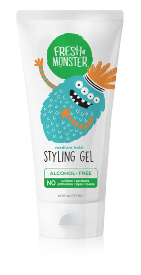Fresh Monster front packaging 6oz showing child-friendly tube and clear label benefits