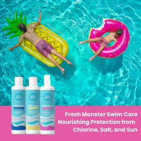 Fresh Monster held in adult hand demonstrating 8.5 oz travel-friendly benefit
