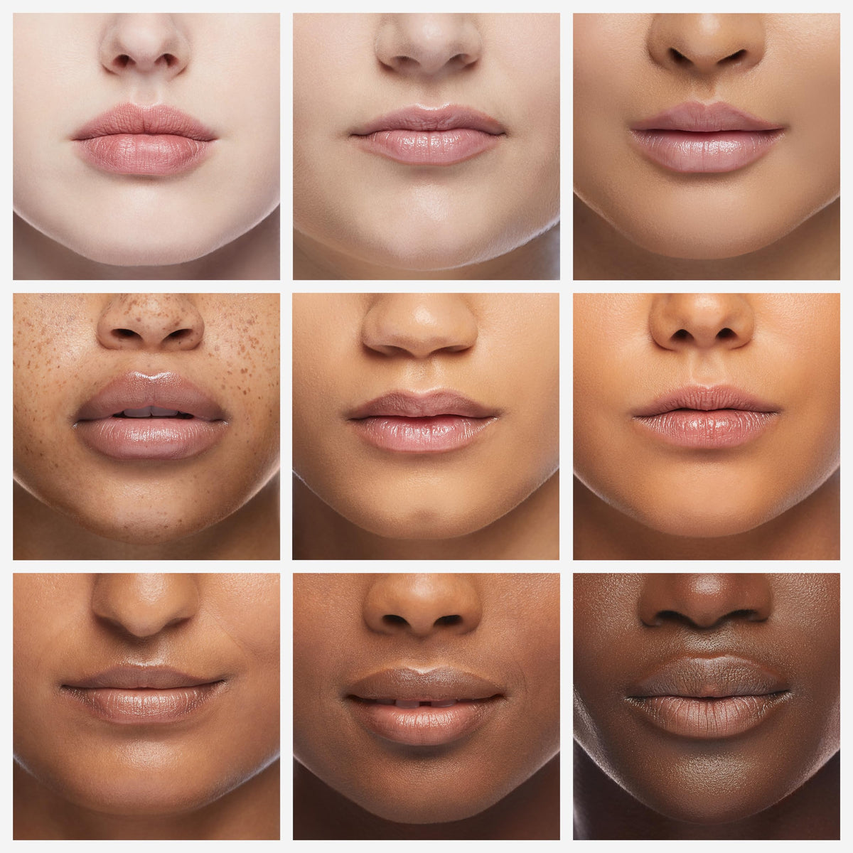 Fresh sugar lip treatment applied on lips in lifestyle scene showing smoothing and subtle sheen benefit