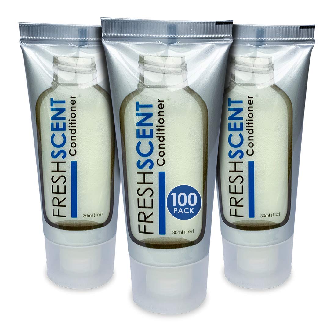 Freshscent front view tube showing clean design and travel-ready convenience
