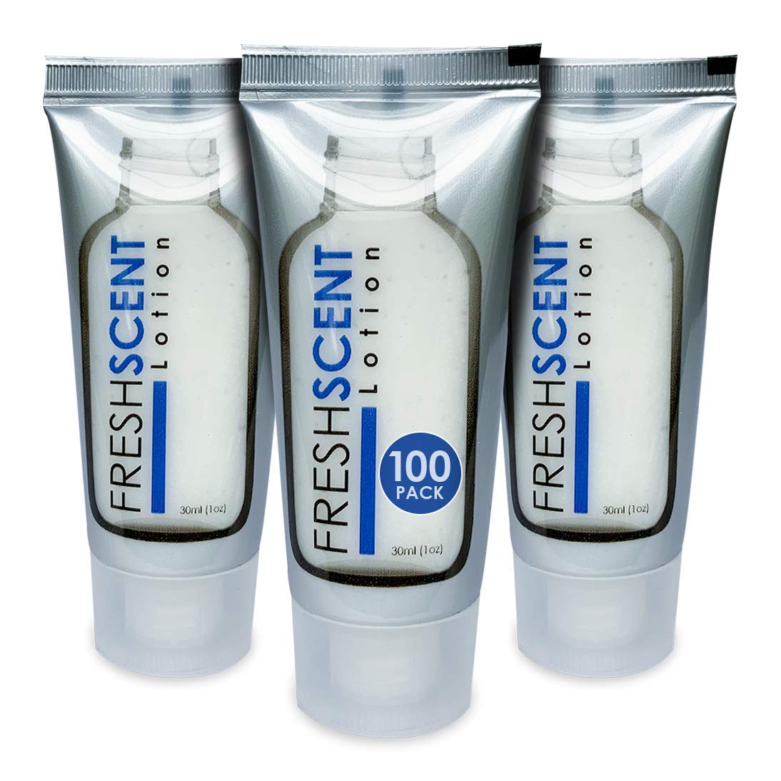 Freshscent front packaging showing 100 tubes and neat case, ideal for easy restocking