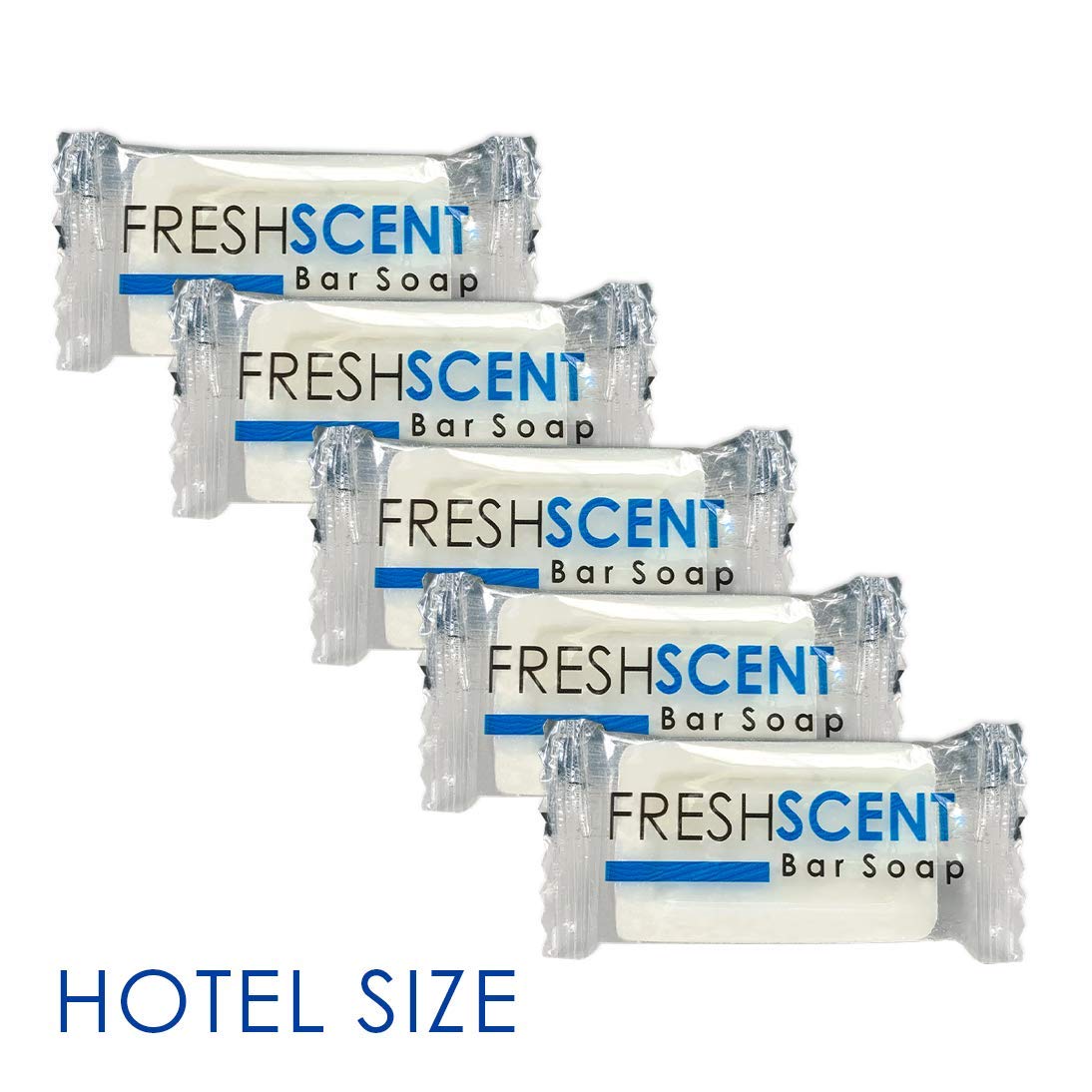 Freshscent individually wrapped bar highlighting tamper-resistant wrapper and freshness