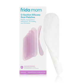 Frida Mom front packaging showing product benefits and contents for c-section care