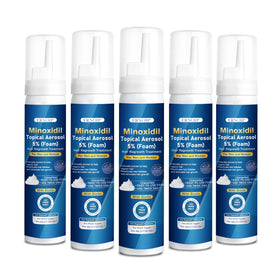 Frnoip front packaging showing five foam bottles and benefits