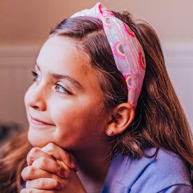 FROG SAC gift-ready box open with headband showing easy gifting benefit