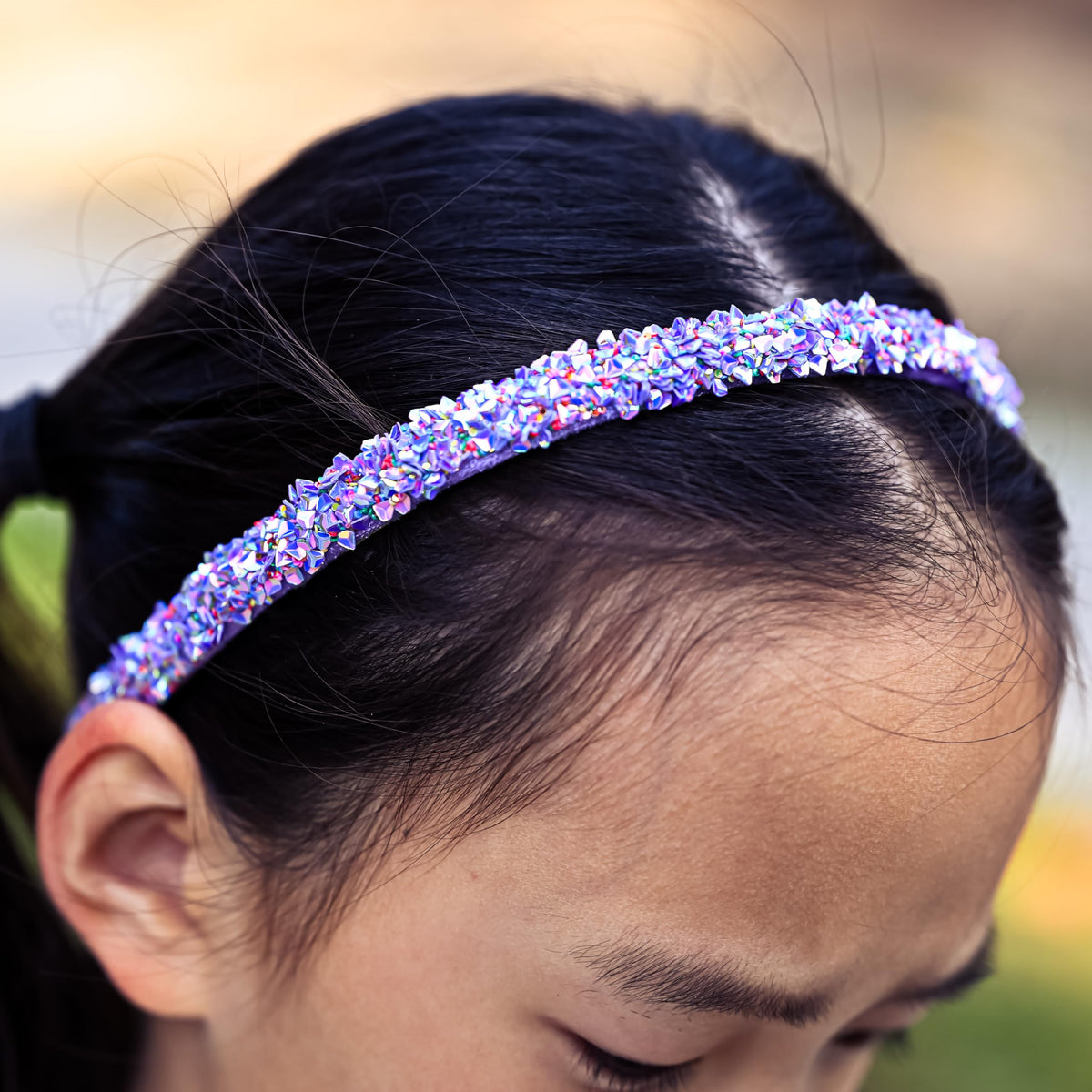 FROG SAC velvet lining inside headband offering non-slip comfortable grip