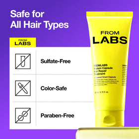 FROMLABS product label close view showing key ingredients and directions