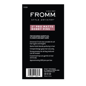 Fromm salon lifestyle setting with pins ready for professional use