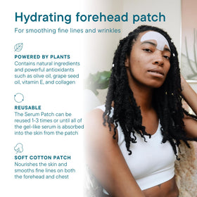 Close-up of Frownies cotton patch texture displaying soft material for comfortable wear