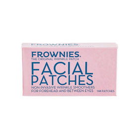 Frownies front packaging showing 144 patches and clear product benefit